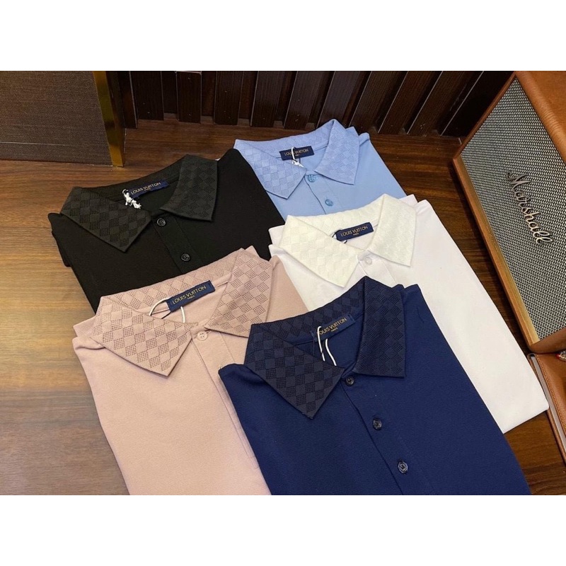 BÁN SỈ ÁO POLO CỔ DỆT 5M CHO NAM | BigBuy360 - bigbuy360.vn