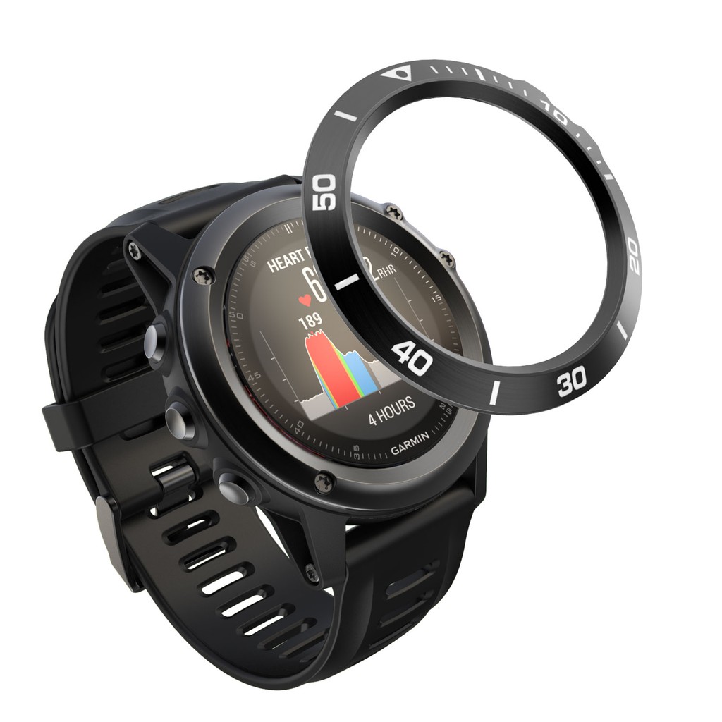 Vòng bezel bằng thép không gỉ dán bảo vệ mặt đồng hồ Garmin Fenix 3 / Fenix 3 HR