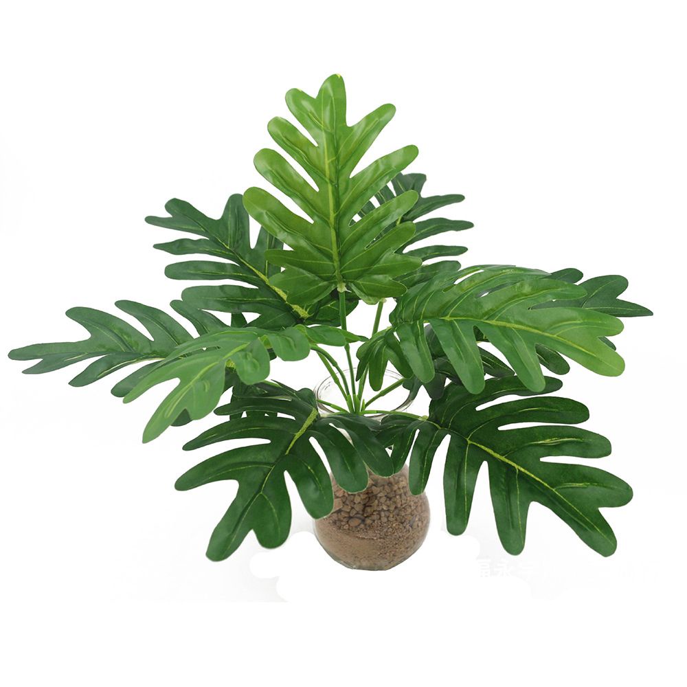 Bó lá cây giả dùng trang trí nhà cửa