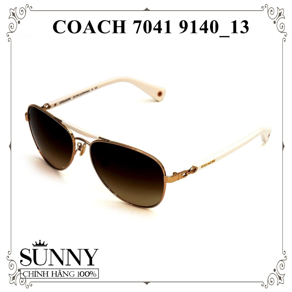 Kính mát Coach CH7041 - sp chính hãng Italy, có tem thẻ chống hàng giả do bộ công an cấp