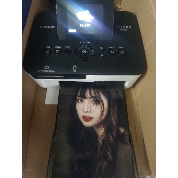 Máy in ảnh thẻ du lịch mini cằm tay Canon SELPHY CP1000