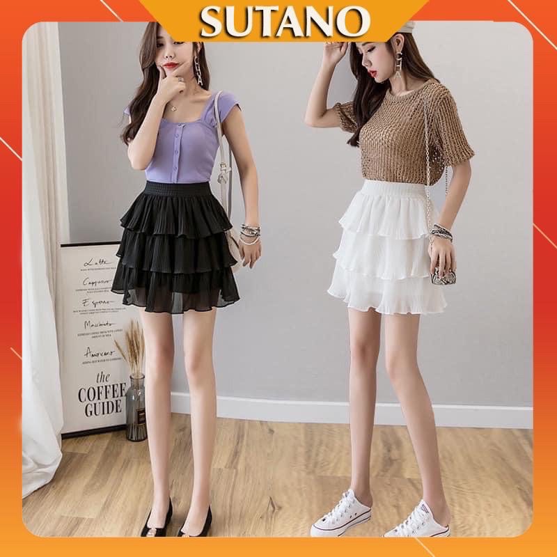 Chân váy ngắn 3 tầng xếp ly | BigBuy360 - bigbuy360.vn