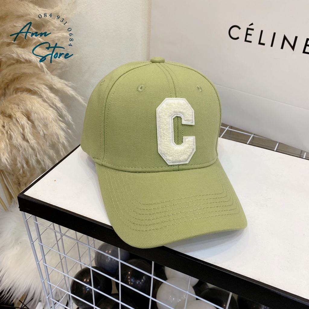 Mũ lưỡi trai C thời trang cao cấp, phom mũ căng chuẩn hàng xuất, bảng màu mới trẻ trung, mẫu hot 2022