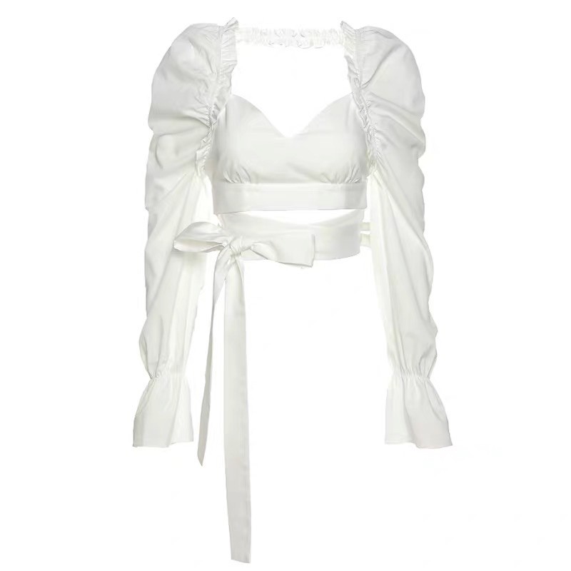 (SẴN S) Áo Croptop Hở Lưng Buộc Nơ Eo (ODER + KÈM ẢNH THẬT) | BigBuy360 - bigbuy360.vn