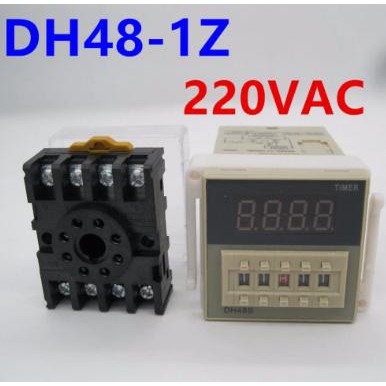 [Sốc] Sale Giá gốc Rơ le thời gian thực bộ hẹn giờ công tắc thời gian Relay thời gian thực DH48S-1Z ( Timer )