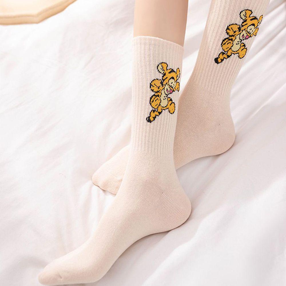 Vớ Nữ Cổ Trung Họa Tiết Chuột Mickey Dễ Thương Phong Cách Harajuku Thời Trang