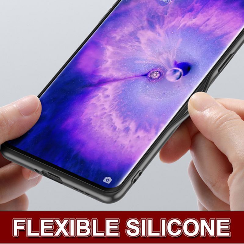 Ốp Điện Thoại Da Viền TPU Dẻo Thời Trang Sang Trọng Chống Sốc/ Rơi Cho Huawei P50 Pro P50P P50Pro Edge