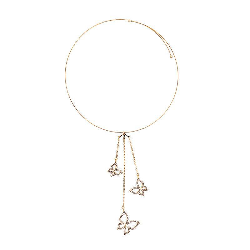 Khuyên Tai Hình Bướm Đính Đá Cao Cấp Sang Trọng