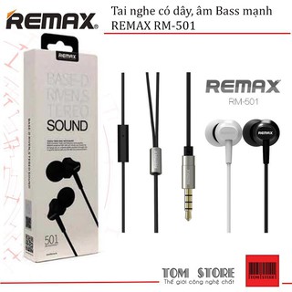 Tai nghe nhét tai Remax RM-501