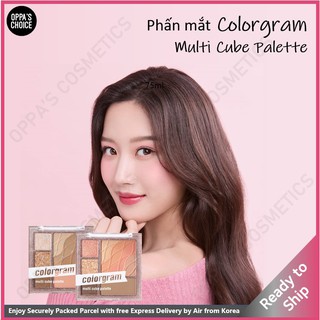 Phấn mắt colorgram multi cube palette