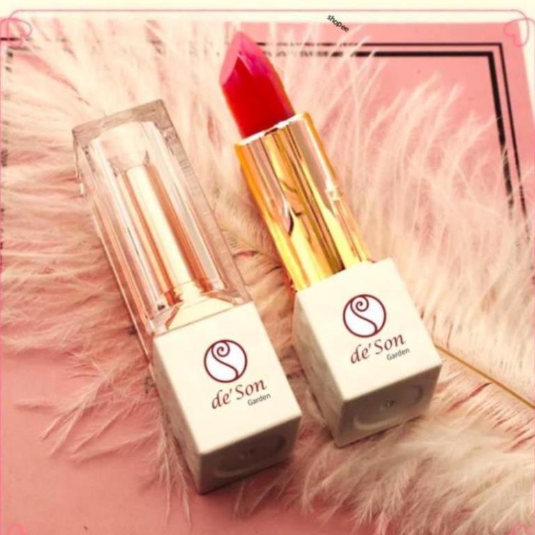 Son Thỏi Lì Handmade Matte De' Son Garden Không Chì 😍 Son Hữu Cơ 100% Cực Sang Chảnh THE24
