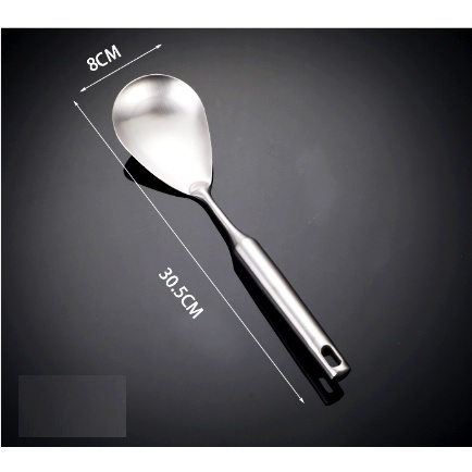 Bộ xẻng nhà bếp 6 món, inox 304 đúc dày