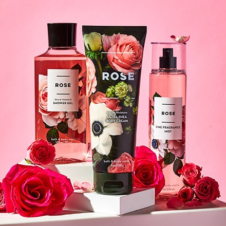 XỊT THƠM ROSE BATH AND BODY WORKS