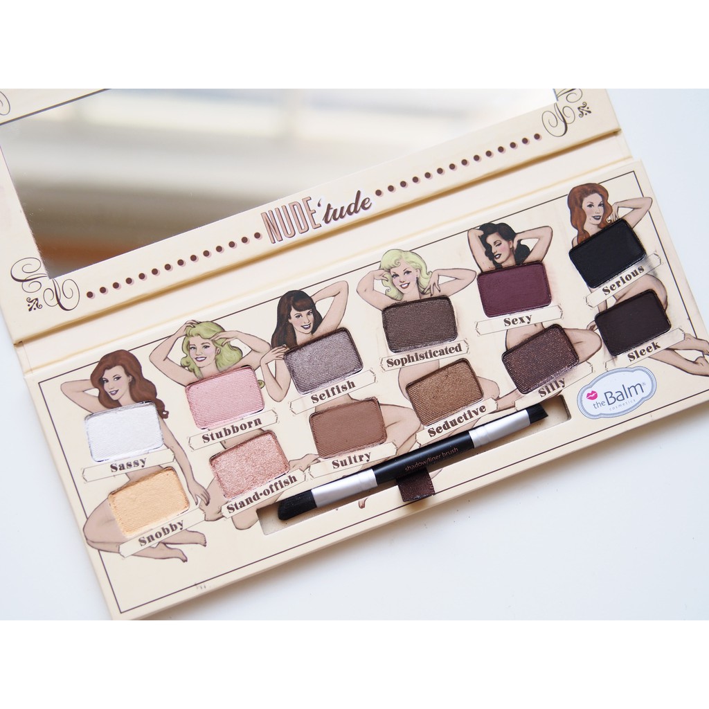 Phấn Mắt The Balm Nude’ Tude Eyeshadow Palette