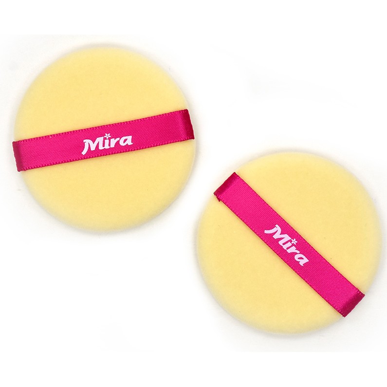 Bông phấn Mira 2 miếng Round Flocked Puff | BigBuy360 - bigbuy360.vn