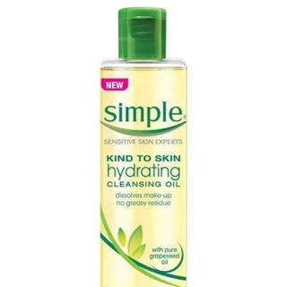 Dầu Tẩy Trang Simple Kind To Skin Hydrating Cleansing Oil