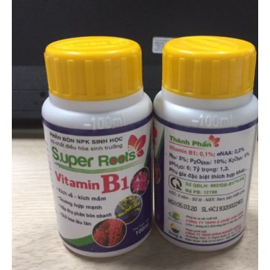 Vitamin B1 Super Roots – Kích rễ, kích mầm, giữ hoa lâu tàn