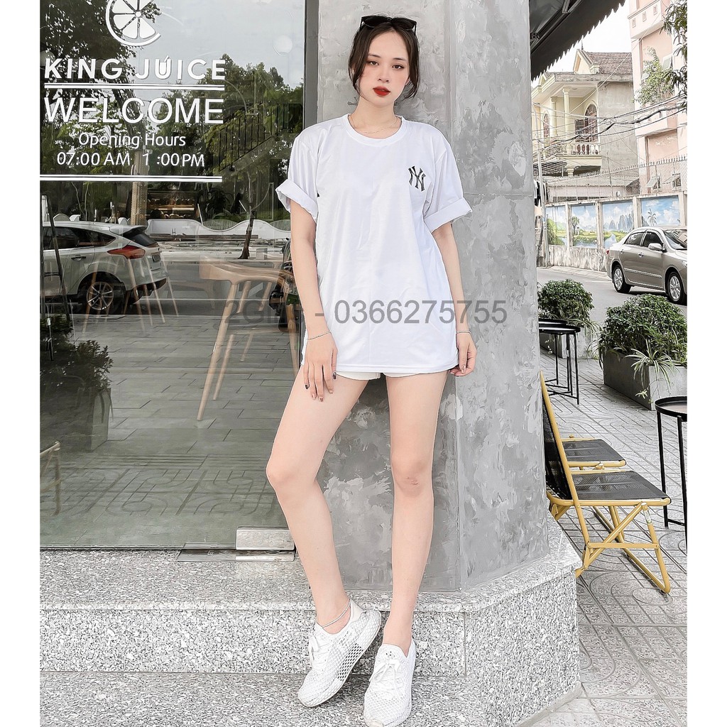 [BÁN SỈ] Áo thun NY Chất Cotton 2 chiều rẻ đẹp / Áo phông thời trang nữ đẹp MELA SHOP A06