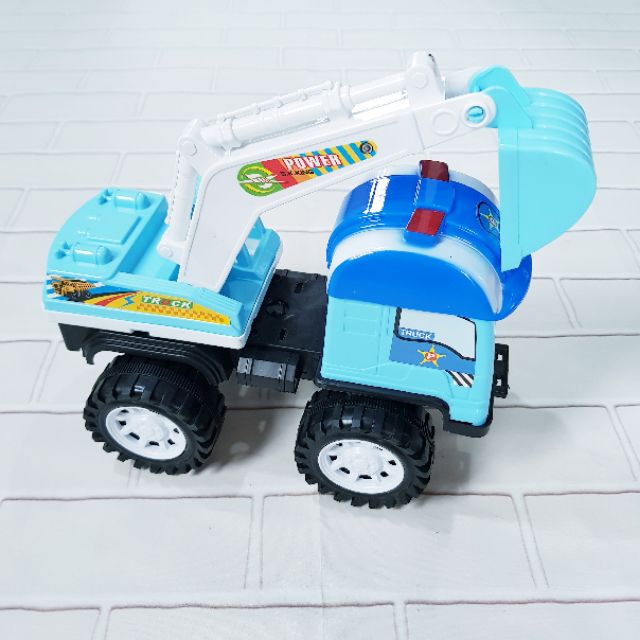 Xe xúc mặt cười xoay 360 368-1