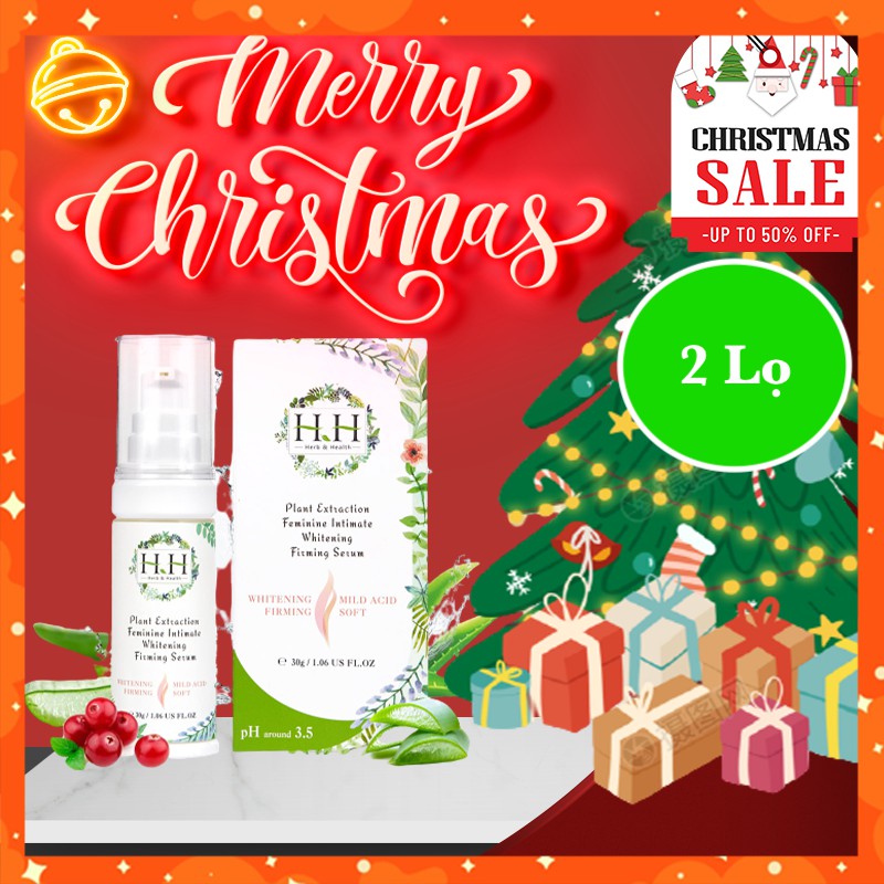 【Set 2 sản phẩm】Kem dưỡng hồng và se khít vùng kín HH 30mlx2