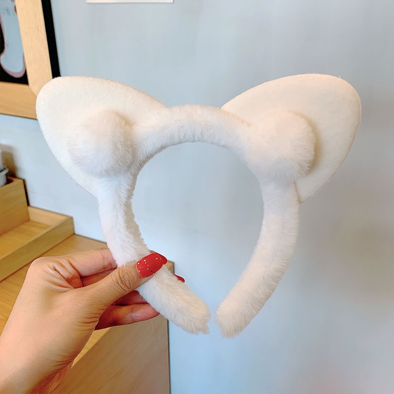 Băng đô bong bóng tai mèo dễ thương