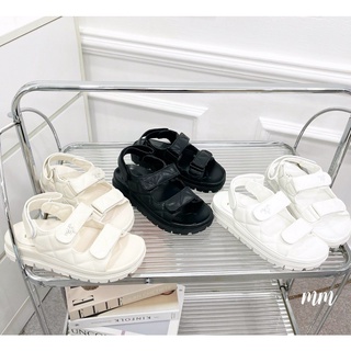 Dép Sandal nữ quai dán cực xinh ba màu hot hit fullbox