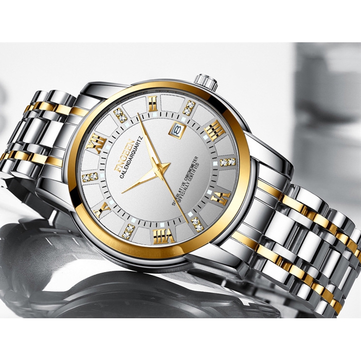 Đồng Hồ FNGEEN 2081 Thiết Kế Máy Quartz Cho Nam
