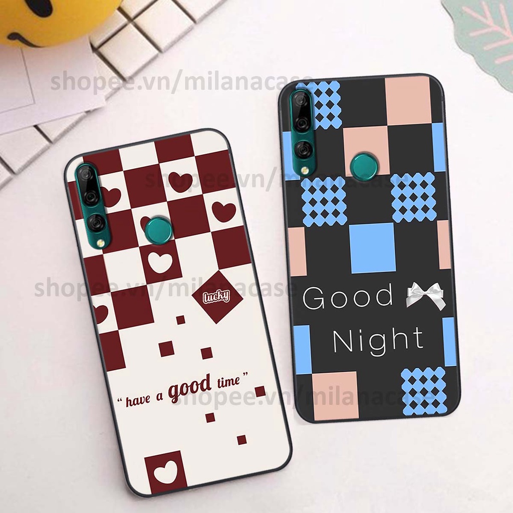 Ốp Huawei Y9 2019 / Y9 Prime 2019 caro họa tiết nhiều màu sắc siêu đẹp thời trang cá tính