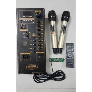 Trọn Bộ Mạch Loa Kéo 2 kênh Bass 20 -30_hoặc 40 kèm Tay micro UHF