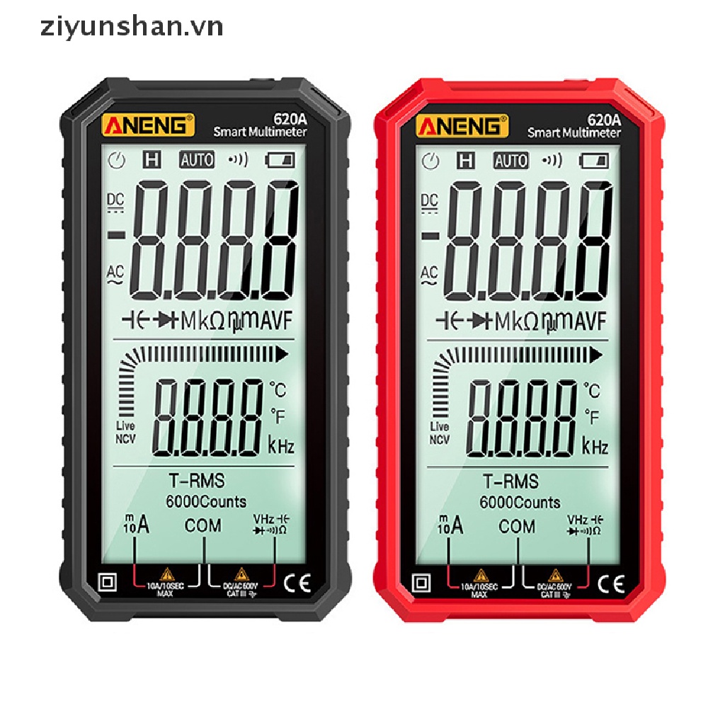 Vạn Năng Kế Thông Minh Kỹ Thuật Số ziyunshan ANENG 620A Đếm 6000