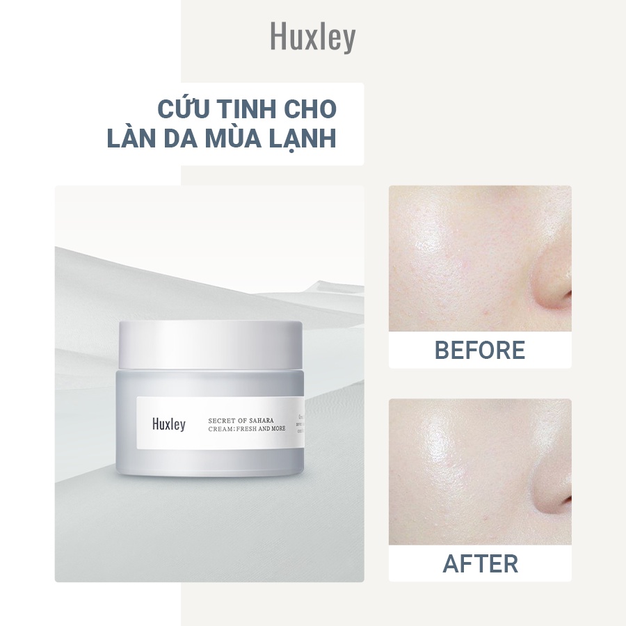 Kem Dưỡng Ẩm Huxley Secret Of Sahara Cream Fresh And More 50ml