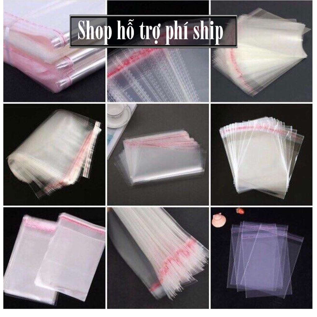 Hỗ trợ Ship- 1kg Túi dán miệng Sunzin Đủ size - Túi Zip đóng gói hàng và quần áo dạng trong suốt