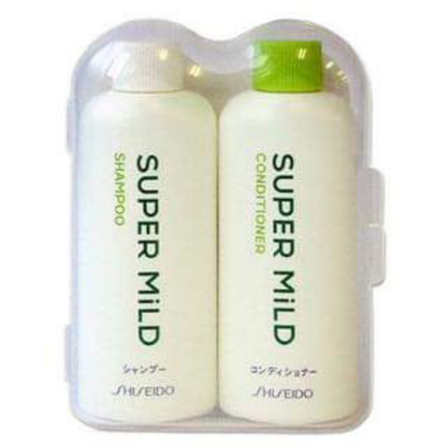 Set dầu gội xả Shiseido Super Mild Mini