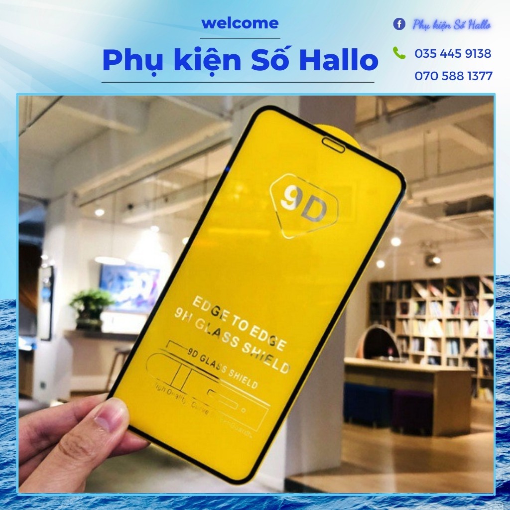 kính cường lực iphone 9D, 10D, full màn, siêu mỏng, 6/6plus/6s/6splus/7/7plus/8/8plus/x/xr/xs/11/12/pro/max/plus/promax