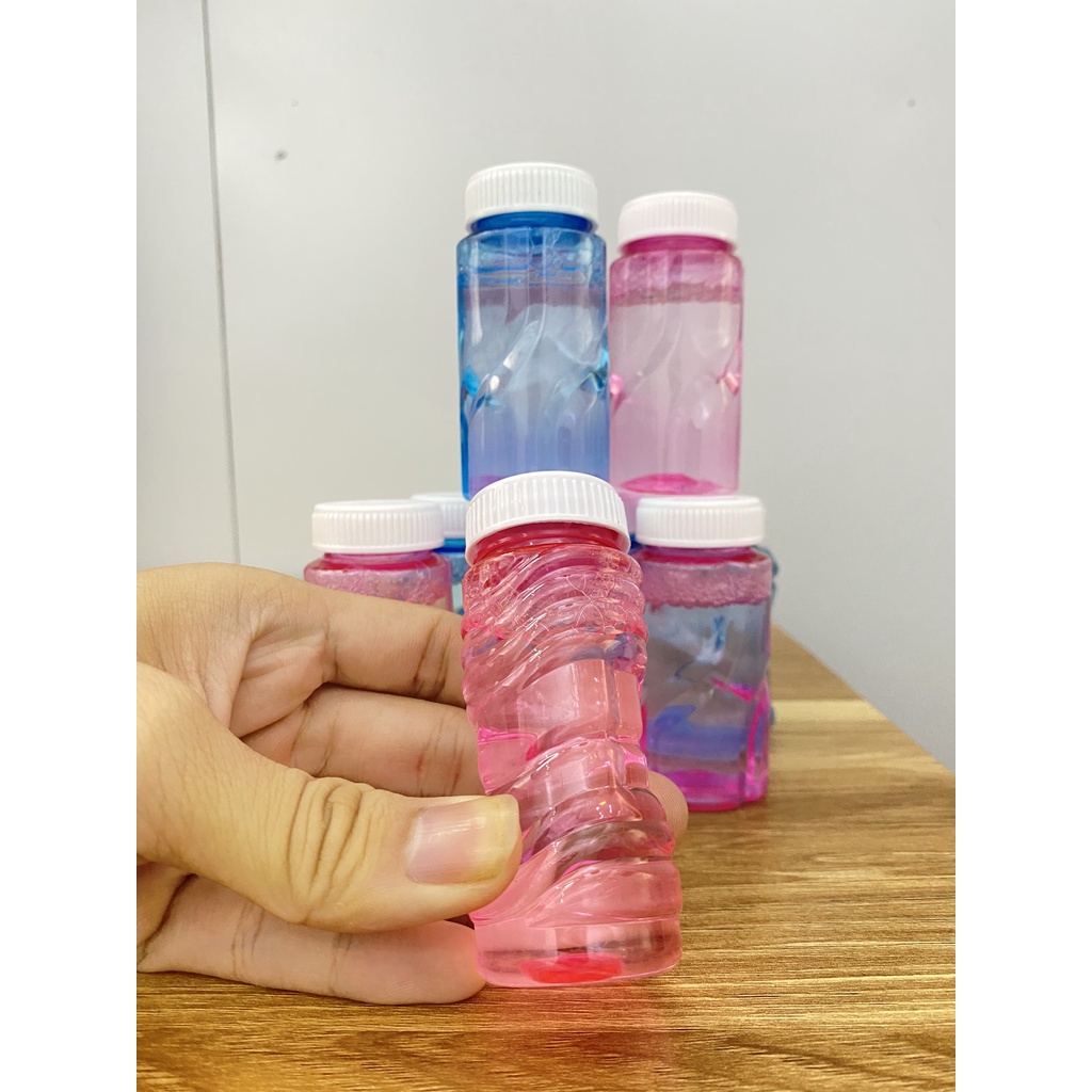 Lọ Nước Bong Bóng Xà Phòng 80ml Bắn Bong Bóng Nhiều Xà Phòng