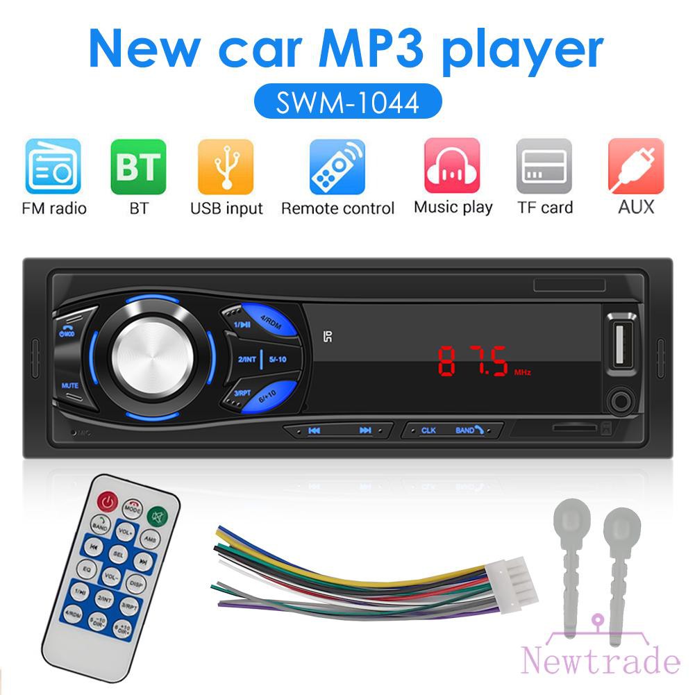 Đầu Máy Nghe Nhạc Mp3 Fm Radio 1 Din Cho Xe Hơi