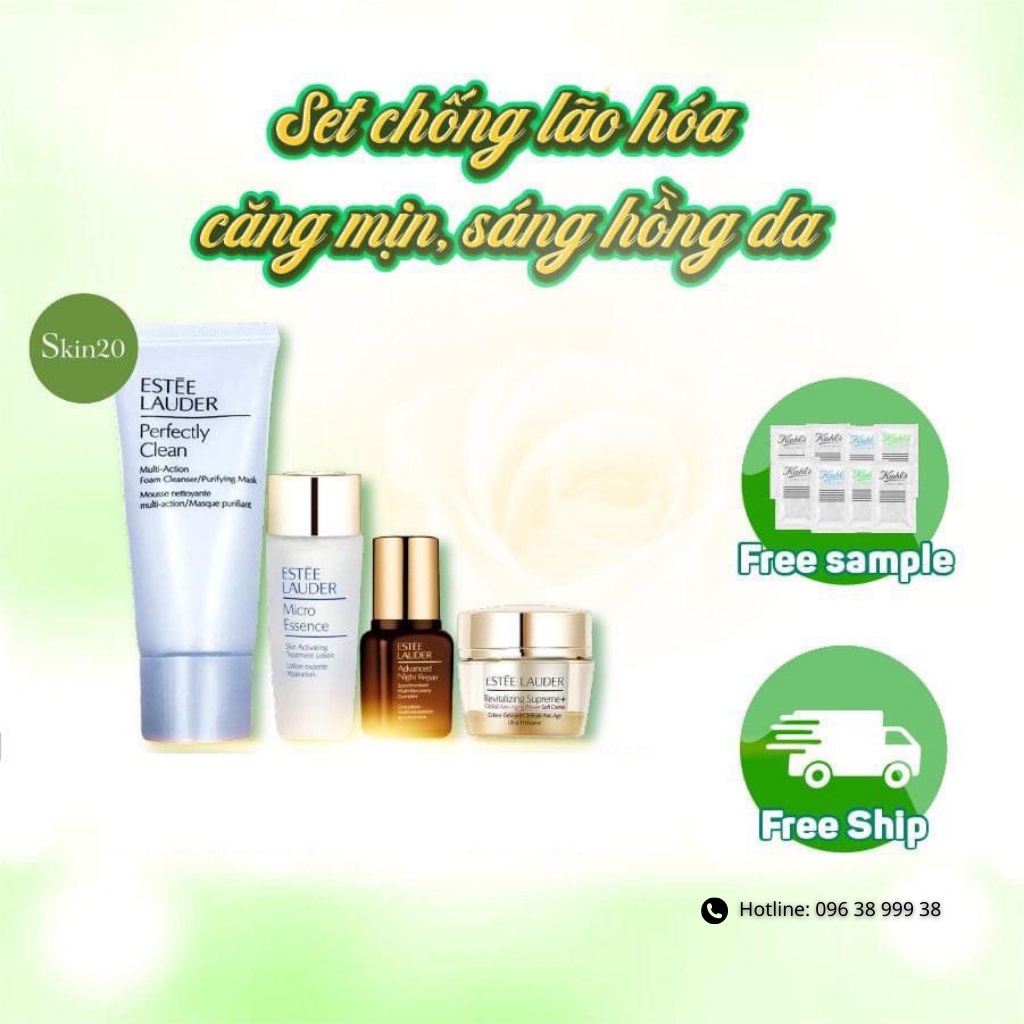 Bộ chống lão hóa căng mịn sáng hồng da Estee Lauder