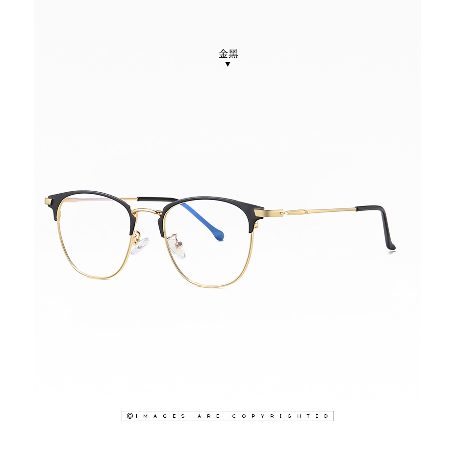 Mắt Kính Gọng Kim Loại Chống Tia Sáng Xanh Thời Trang Công Sở Cho Nam | BigBuy360 - bigbuy360.vn