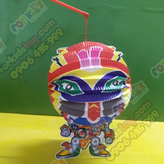 Lồng đèn trung thu ( Lồng đèn giấy ) cho bé có tặng đèn cầy
