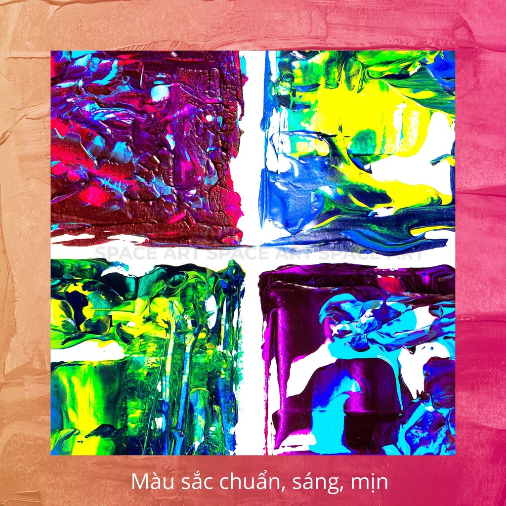 Màu Acrylic AMSTERDAM Hà Lan Satndard Series Tuýp 120ml