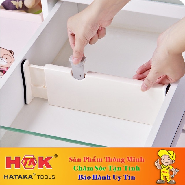 Thanh Kệ Chia Ngăn Tủ Quần Áo, Ngăn Bàn, Giá Sách - Tủ Bếp Thông Minh G8 - Kéo Dài Ngắn (Không Khoan Vít)