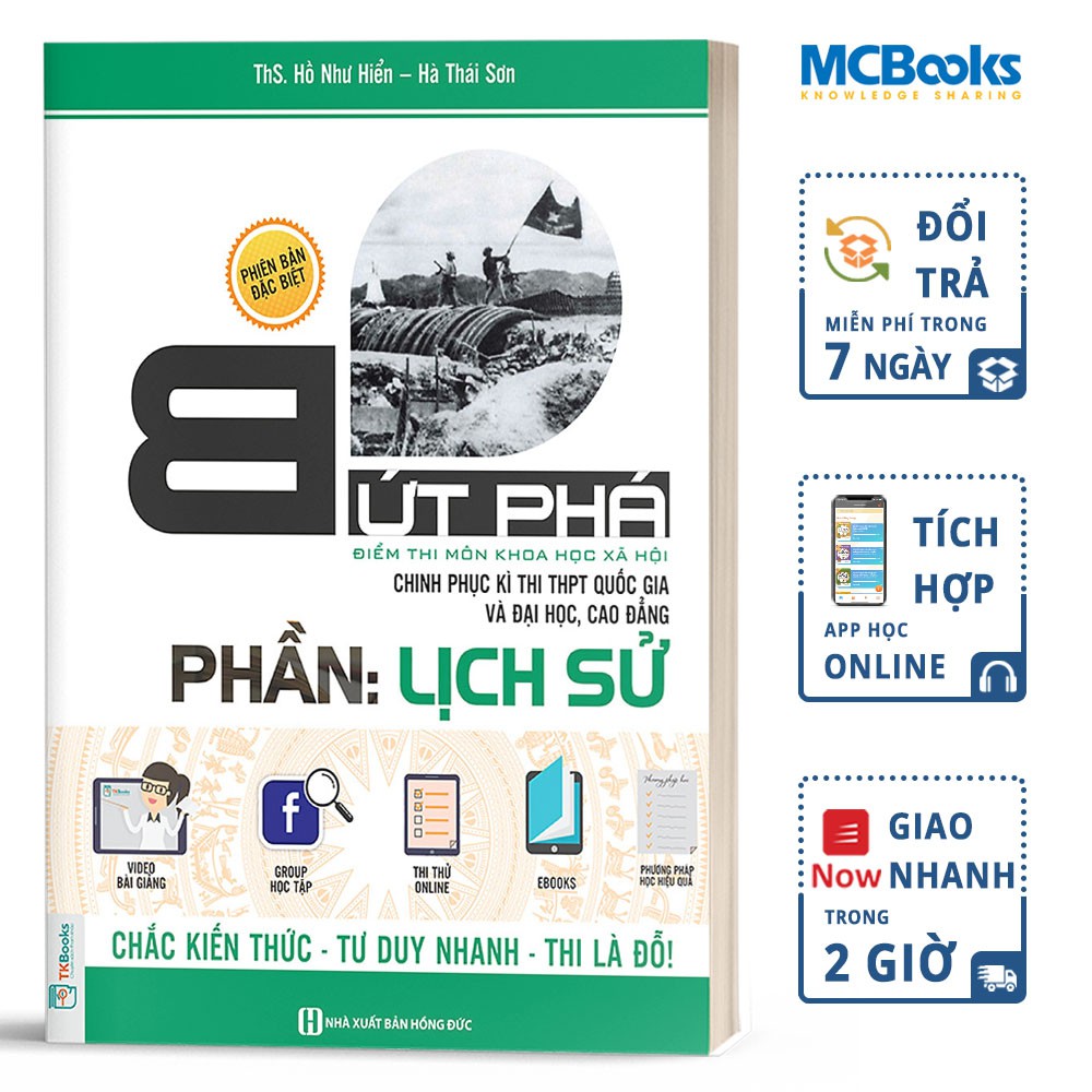 Sách - Bứt phá điểm thi môn Khoa học xã hội - Phần Lịch Sử - Chinh Phục Kì Thi THPT Và Đại Học, Cao đẳng)