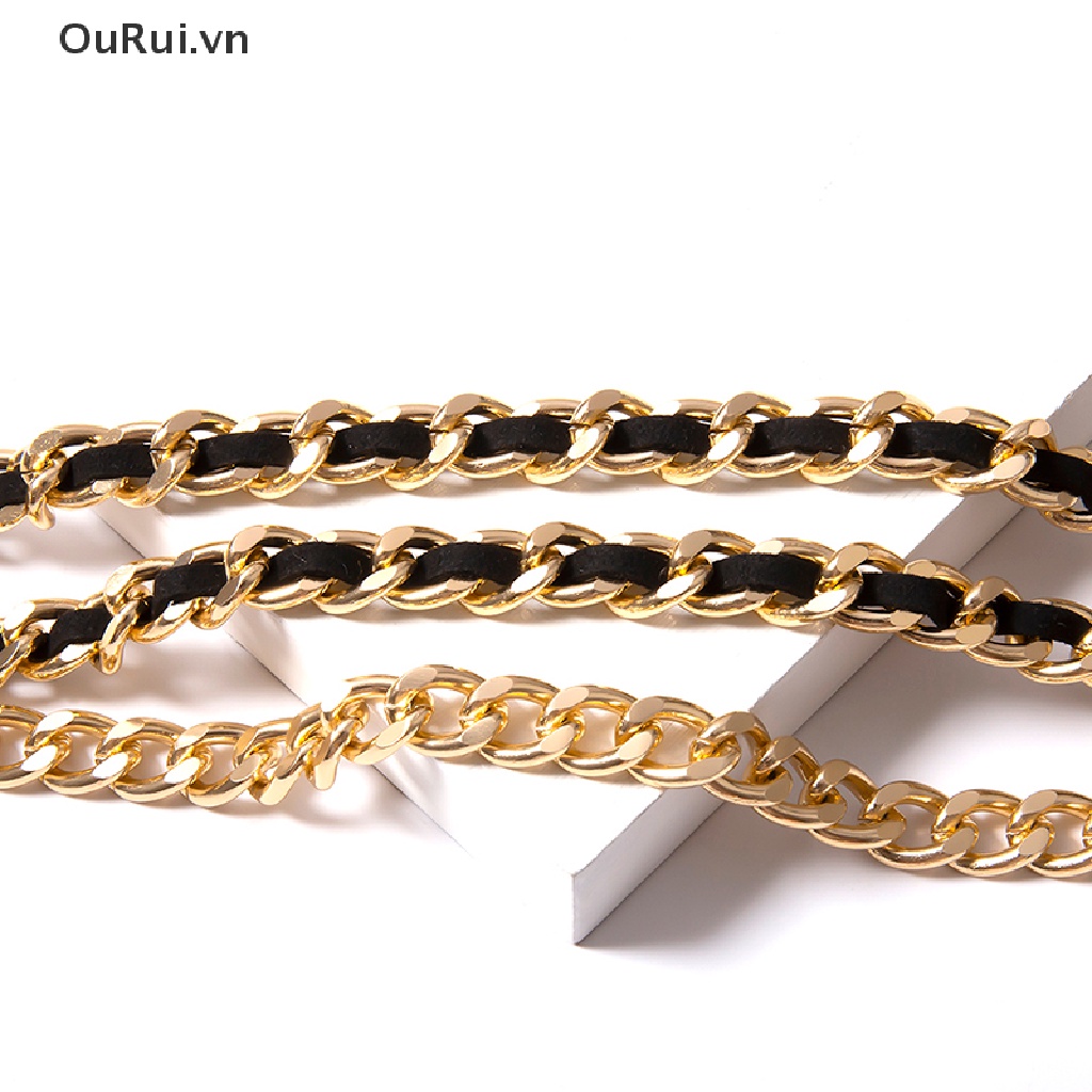 Thắt Lưng Một Lớp Phối Tua Rua Phong Cách Cổ Điển Thời Trang