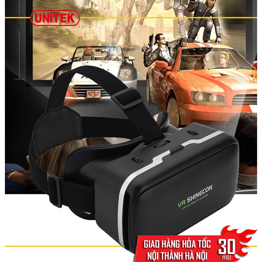 Kính thực tế ảo VR BOX Shinecon (Đen) | BigBuy360 - bigbuy360.vn
