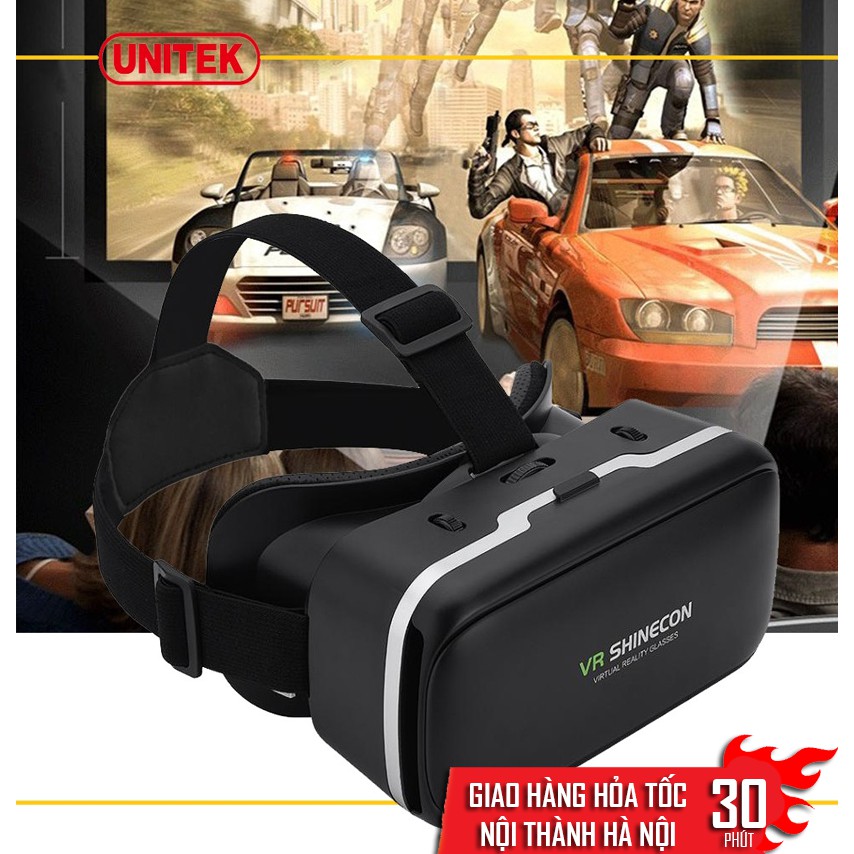 Kính thực tế ảo VR BOX Shinecon (Đen)