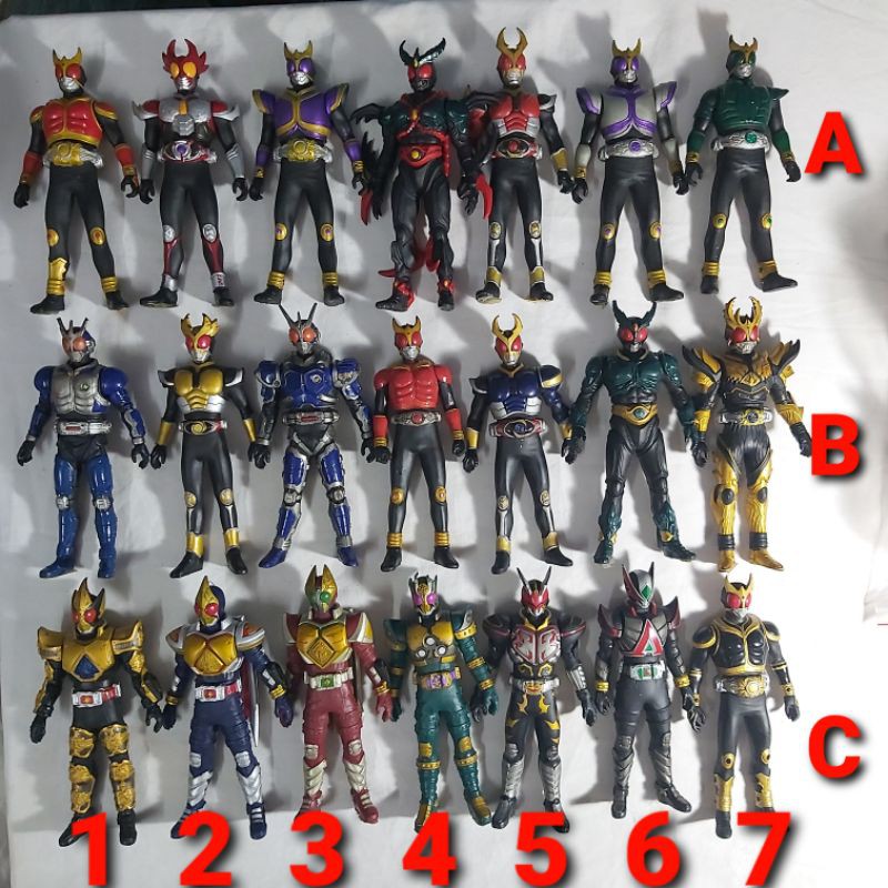 Mô Hình Nhân Vật Siêu Nhân Kamen Rider Agito Kuuga Blade