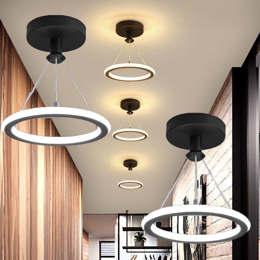 PINEVN Đèn Trần Màu Đen Trang Trí Phòng Khách Sạn