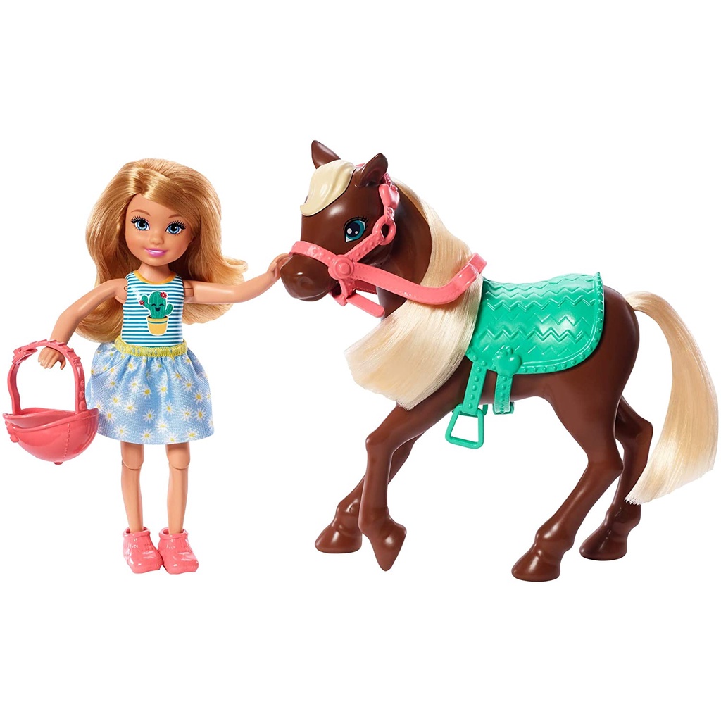 Búp Bê Barbie Chelsea và Chú Ngựa Chelsea n Horse