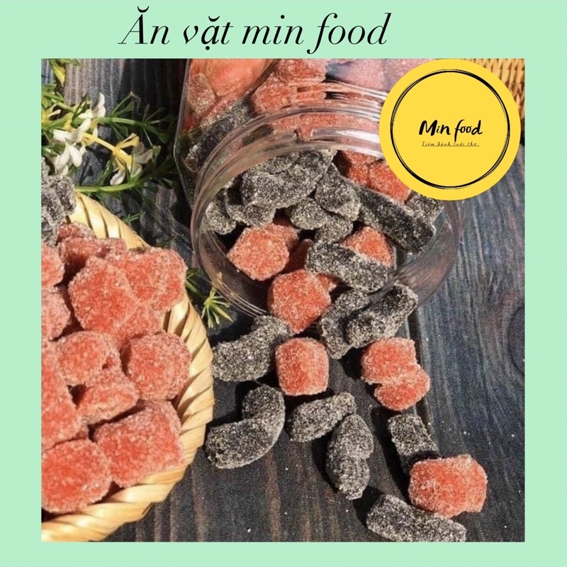 KẸO DÂU TẰM MIX DÂU TÂY ĐÀ LẠT 500g