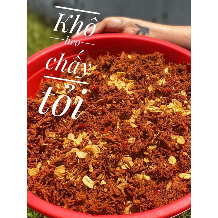 Khô Heo Cháy Tỏi Chuẩn Ngon